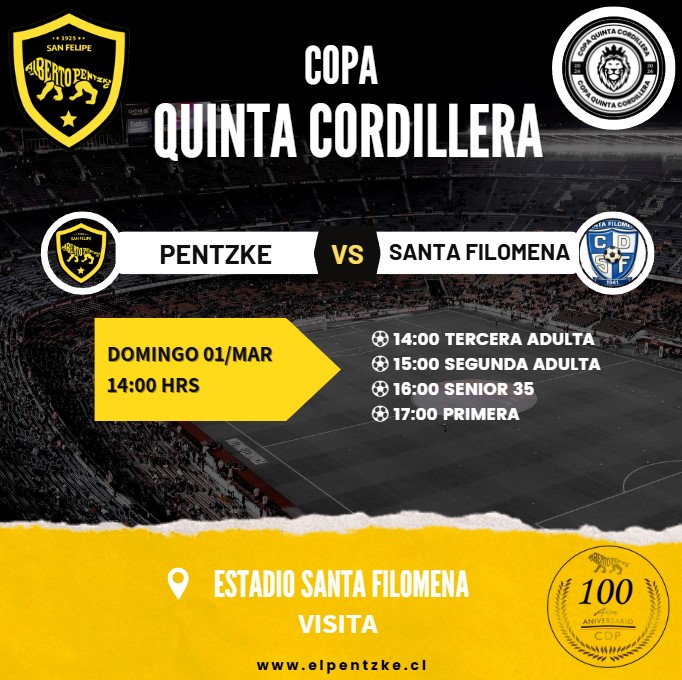 3ra Fecha Copa Quita Cordillera
